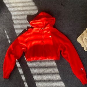Champion Cropped Hoodie